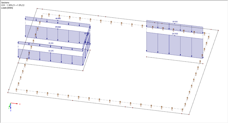Wall Replaced by Line Load