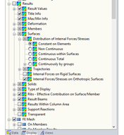 Distribution of Internal Forces/Stresses