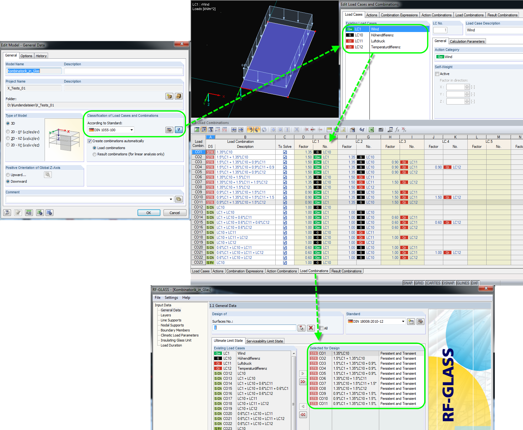 Using Automatic Combinations