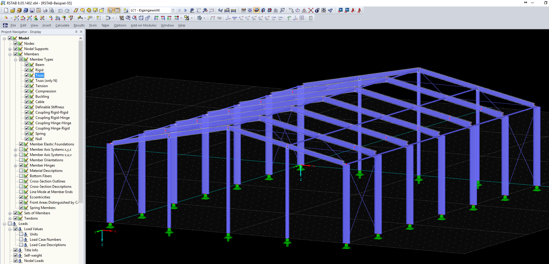 Show and Hide Member Types Using Display Navigator