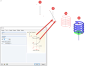 Spring with Trajectory