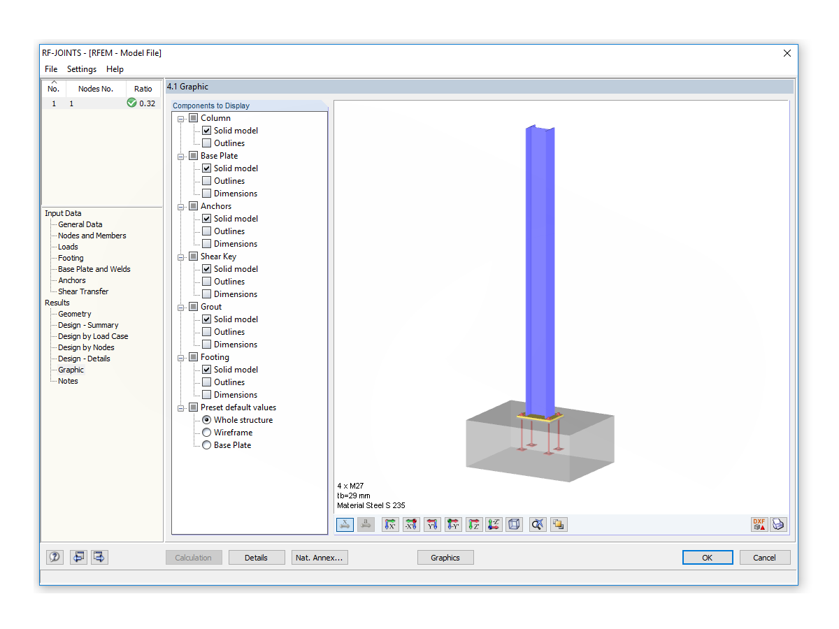 Display Options for 3D Graphics