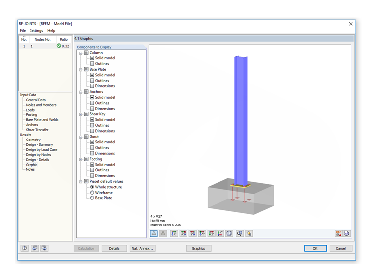 Display Options for 3D Graphics