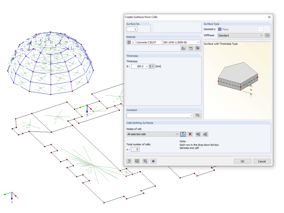 Create Surfaces from Cells