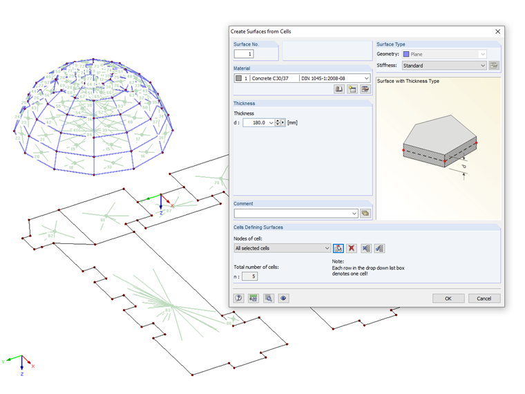 Create Surfaces from Cells