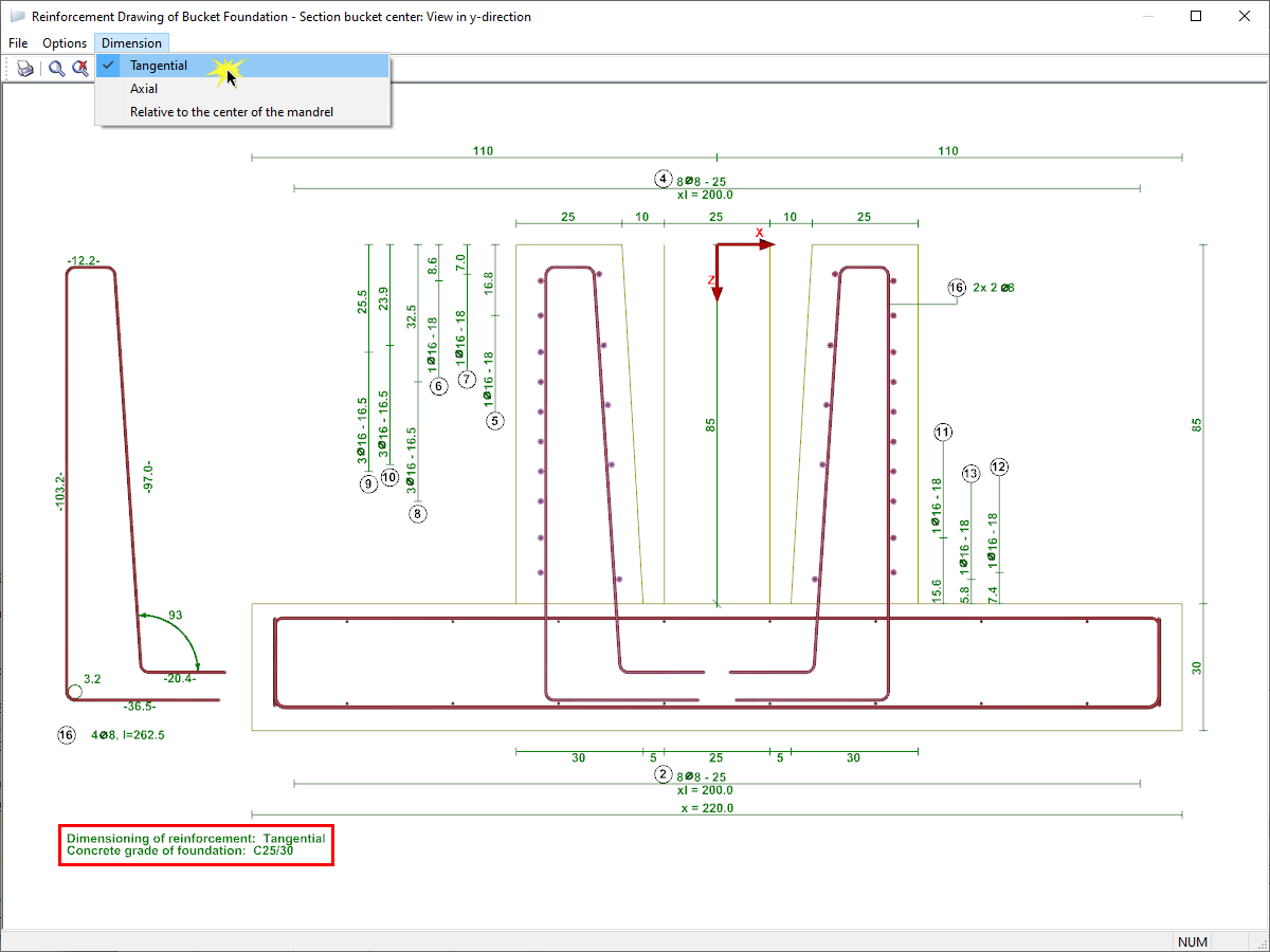 Adjusting Reinforcement Drawings