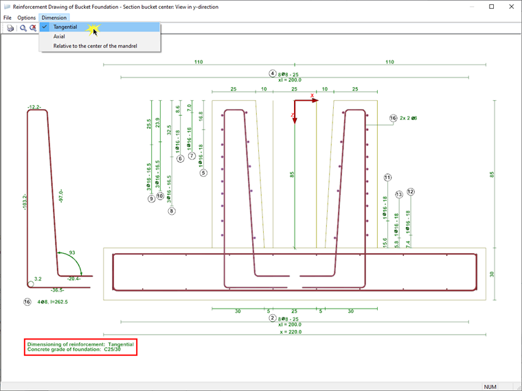 Adjusting Reinforcement Drawings