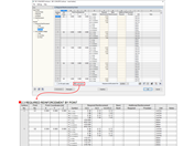 Result Tables of RF-CONCRETE Surfaces