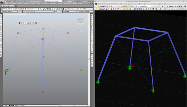 Nodes as Cubes in AutoCAD