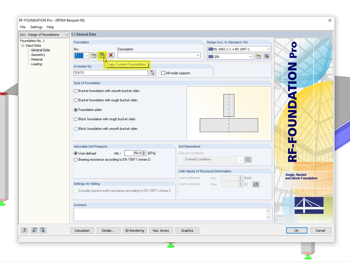Copy Function in RF-/FOUNDATION Pro