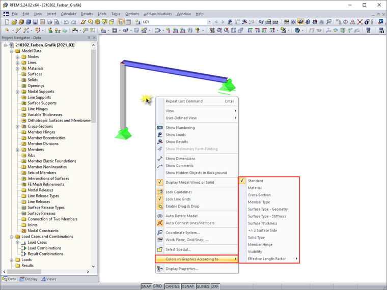 Arranging Colors in Graphic
