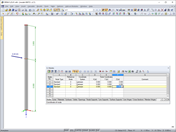 Z-Coordinate of Column Node