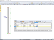 Z-Coordinate of Column Node