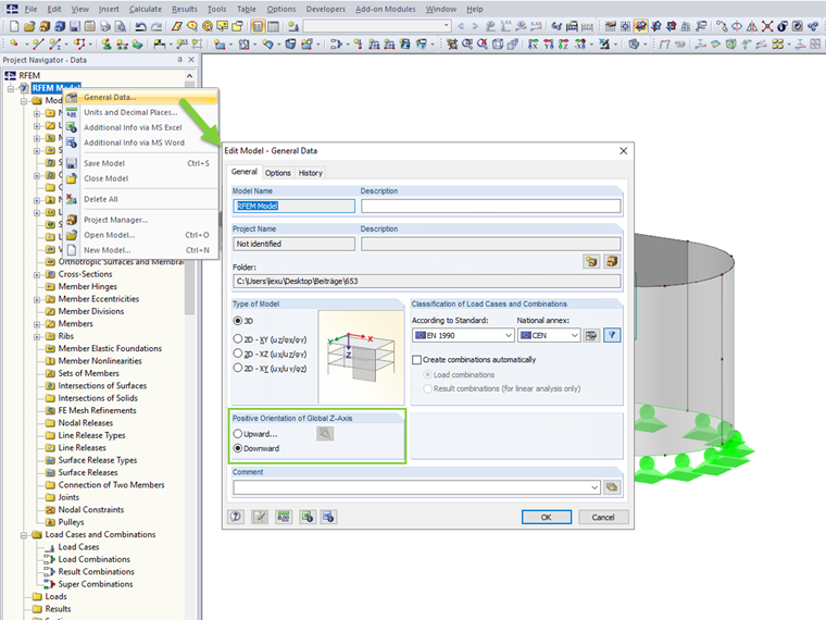 Changing Global Coordinate System Subsequently
