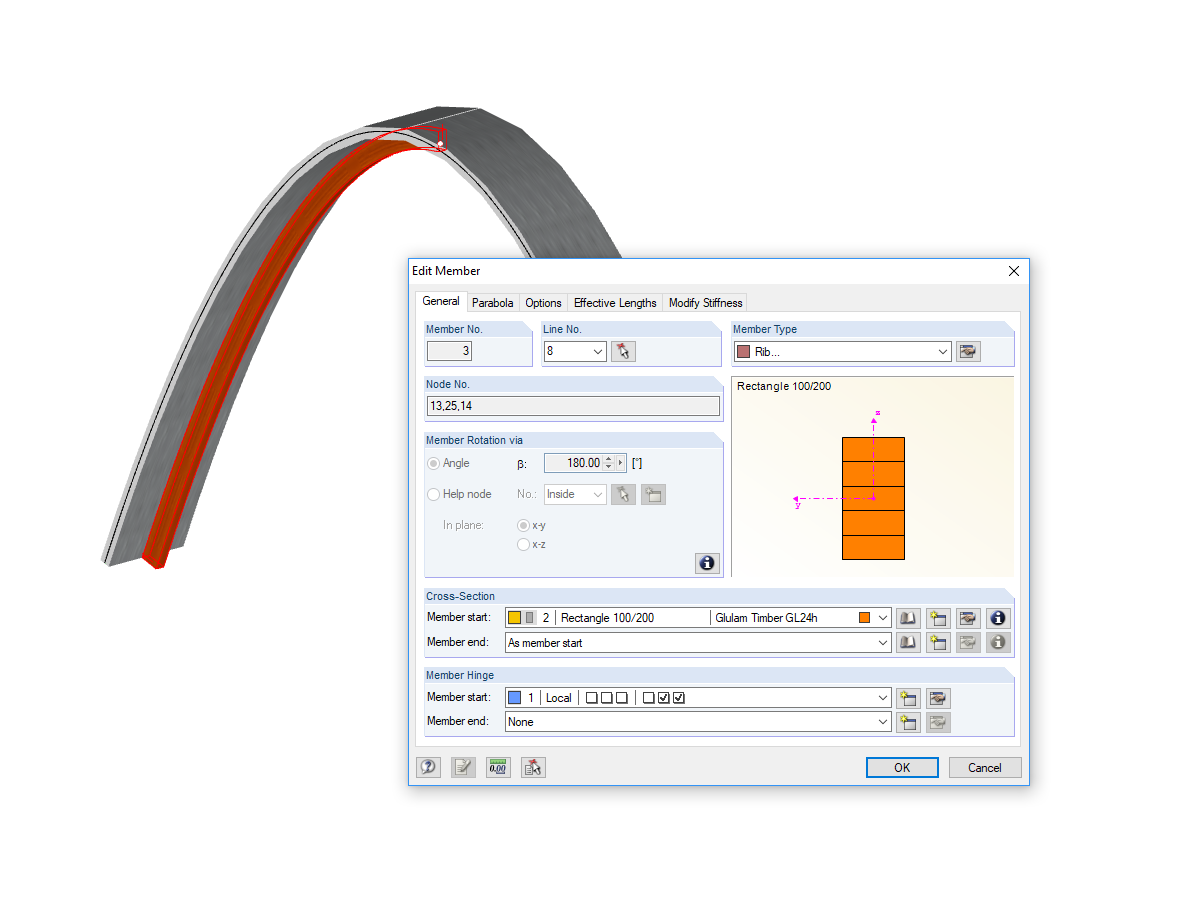 Modeling Downstand Beams in Cross-Laminated Timber Structures with Ribs