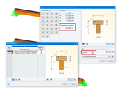 Considering Slip Joint in Parametric Timber Cross-Sections