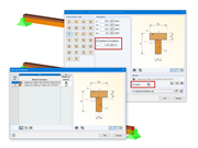 Considering Slip Joint in Parametric Timber Cross-Sections