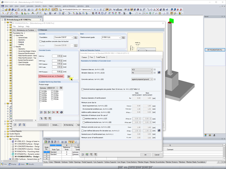 Setting Concrete Cover According to EN 1992-1-1