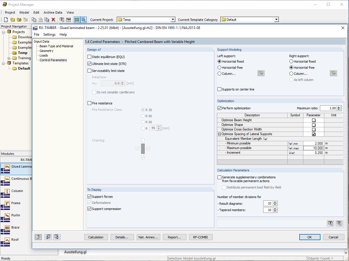 Optimizing Lateral-Torsional Bracing