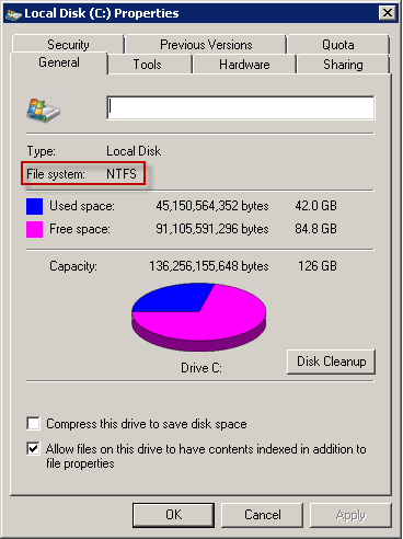 Possible Problems with Large Files