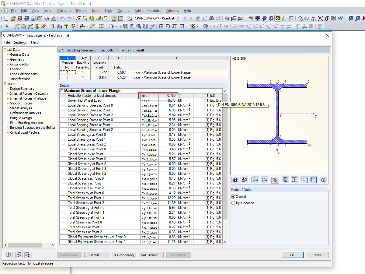 Design of Suspension Cranes with CRANEWAY