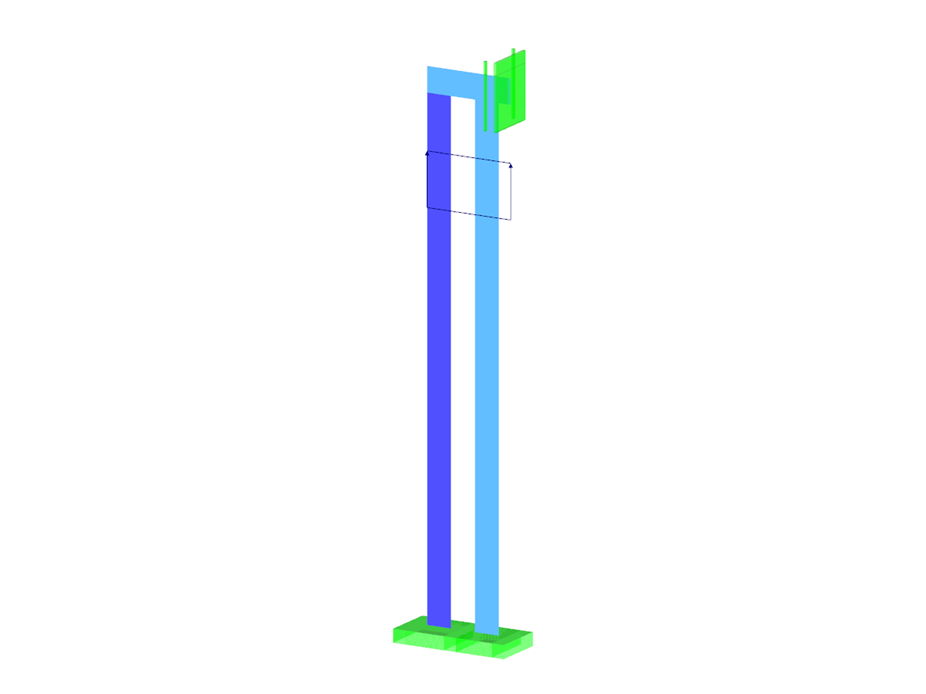 One-Dimensional Orthotropic Plasticity - 4 Columns