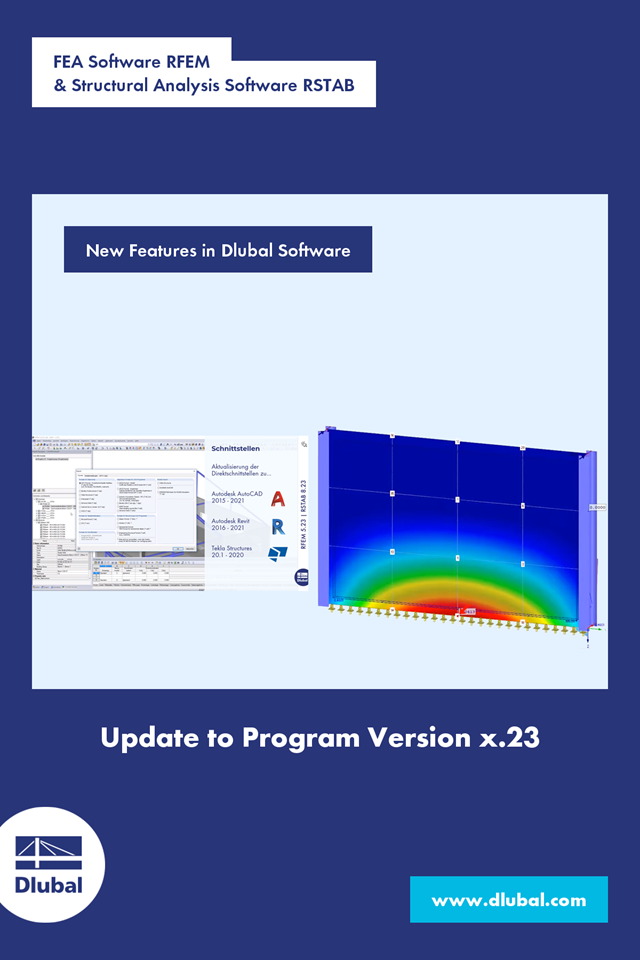 FEA Software RFEM \n and Structural Analysis Software RSTAB