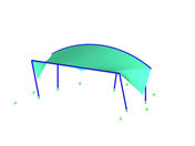 Grandstand as Steel Membrane Structure