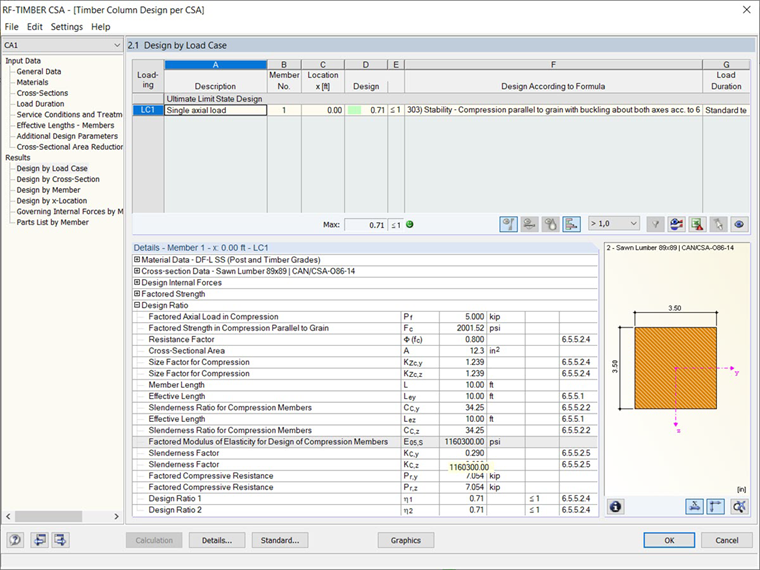 Add-on Module RF-TIMBER CSA