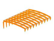 Roofing of Outdoor Ice Rink, Pasta Island, Jelgava, Latvia