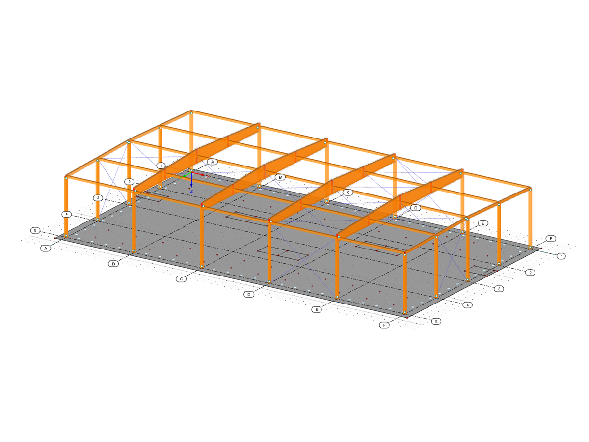 Timber Hall on Reinforced Concrete Floor Slab