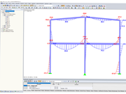 Distribution of Internal Forces M, y with Yielding Connections