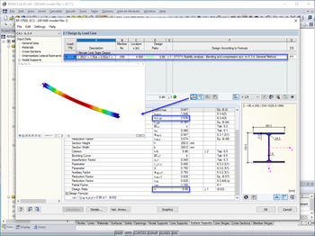 Stability Analysis According to Section 6.3.4 Displaying Mode Shape