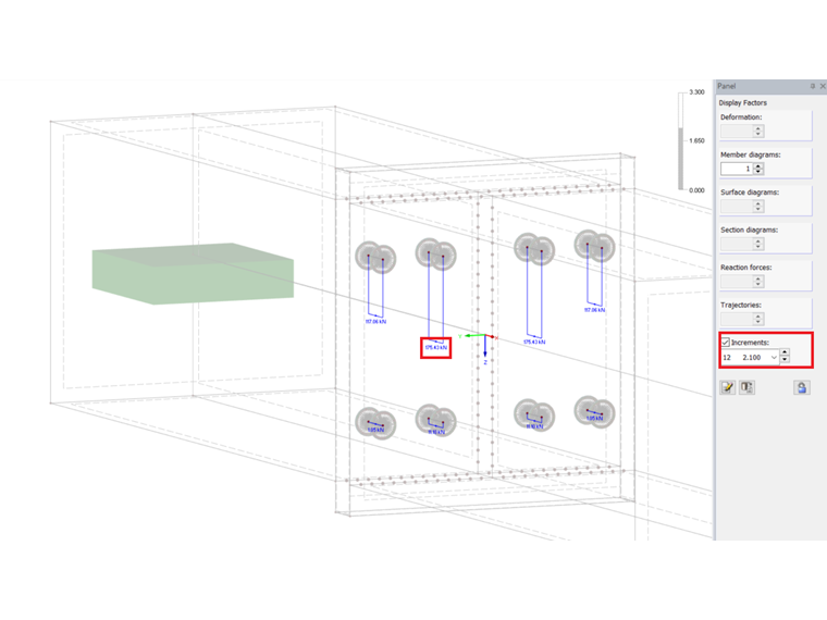 Evaluation of Bolt Forces