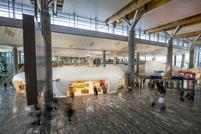 Finished Pavilion in Oslo Gardermoen Airport Terminal (© Blumer-Lehmann AG)