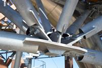 Steel Connection of Supporting Structure (© Jakub Harazín)