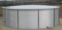Application Example 1 for Water Tanks by Aquamate (© Aquamate)