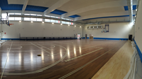 Interior View of Gym After Completion (© Studio Ergodomus)