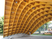 Bottom View of Timber Structure (© Ing. Šrůtek)