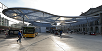 Panorama of Bus Station in Aarau (© Niklaus Spoerri)