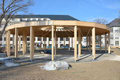 Construction of Gazebo for War Veterans (© Ing. Šrůtek)