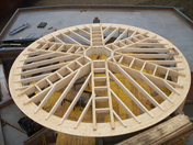 Top View of Roof in Shell State (© IB Wagner)