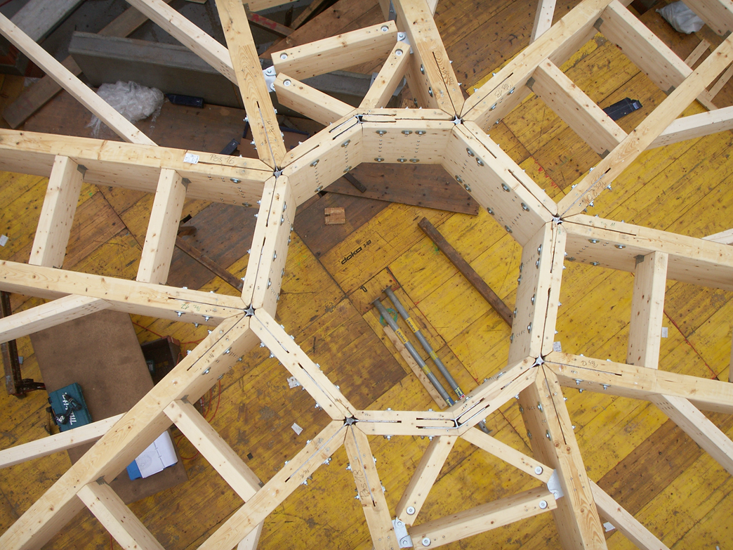 RSTAB Model of Tented Roof Structure for Family House, Austria