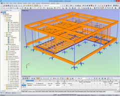 Analytical Model of “AIR House” in RFEM (© CTU)