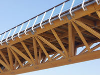 Detail of Timber Footbridge (© Fast + Epp GmbH)