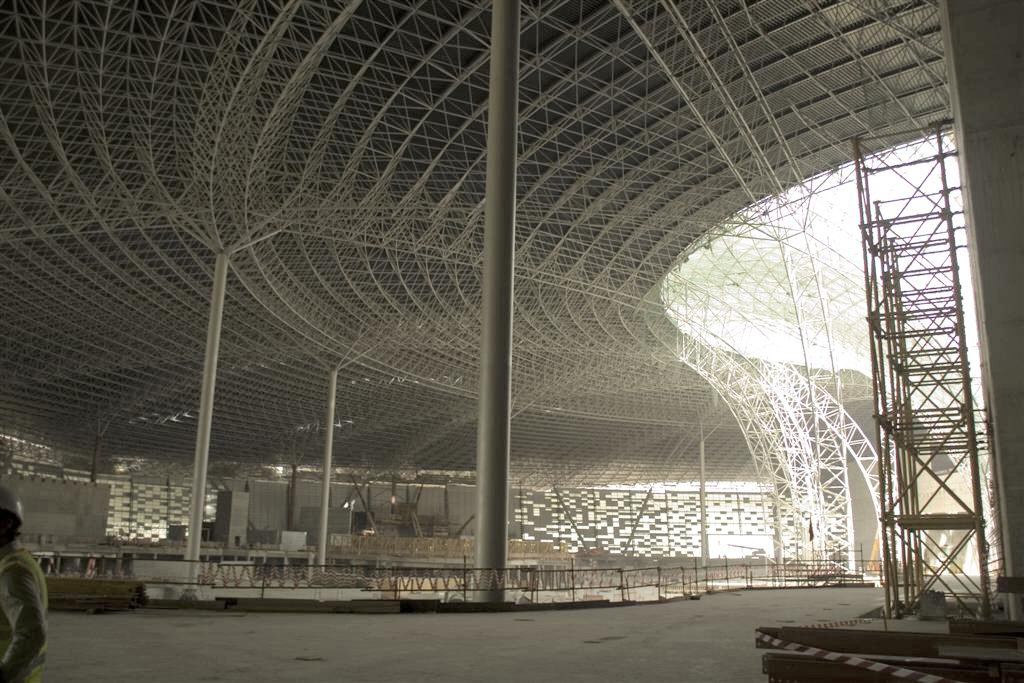 Inner View of Steel Framework (© MERO-TSK)