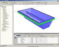 3D Model of Feed Hopper in RFEM (© IB Ehlenz)