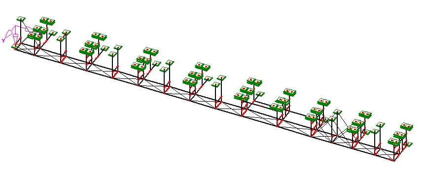 Pipe Bridge for Niederaußem Power Plant 