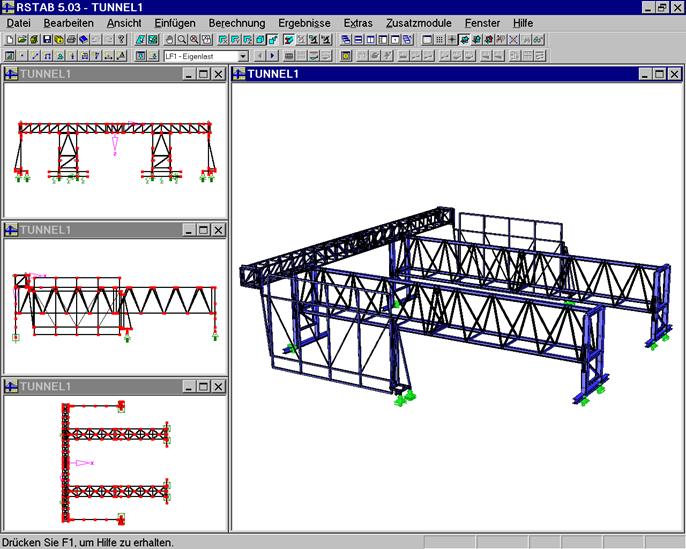 Hydraulic Formwork Carriage for Tunnels