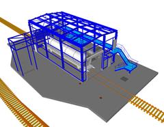 Visualization of Unloading Area